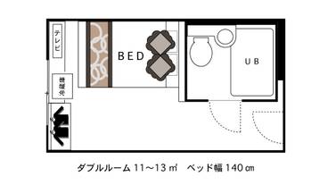 Double room layout / 23