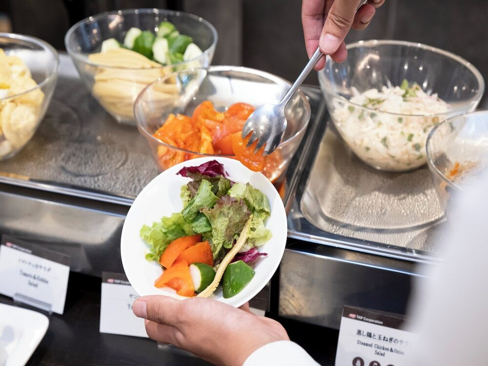 朝食ビュッフェ