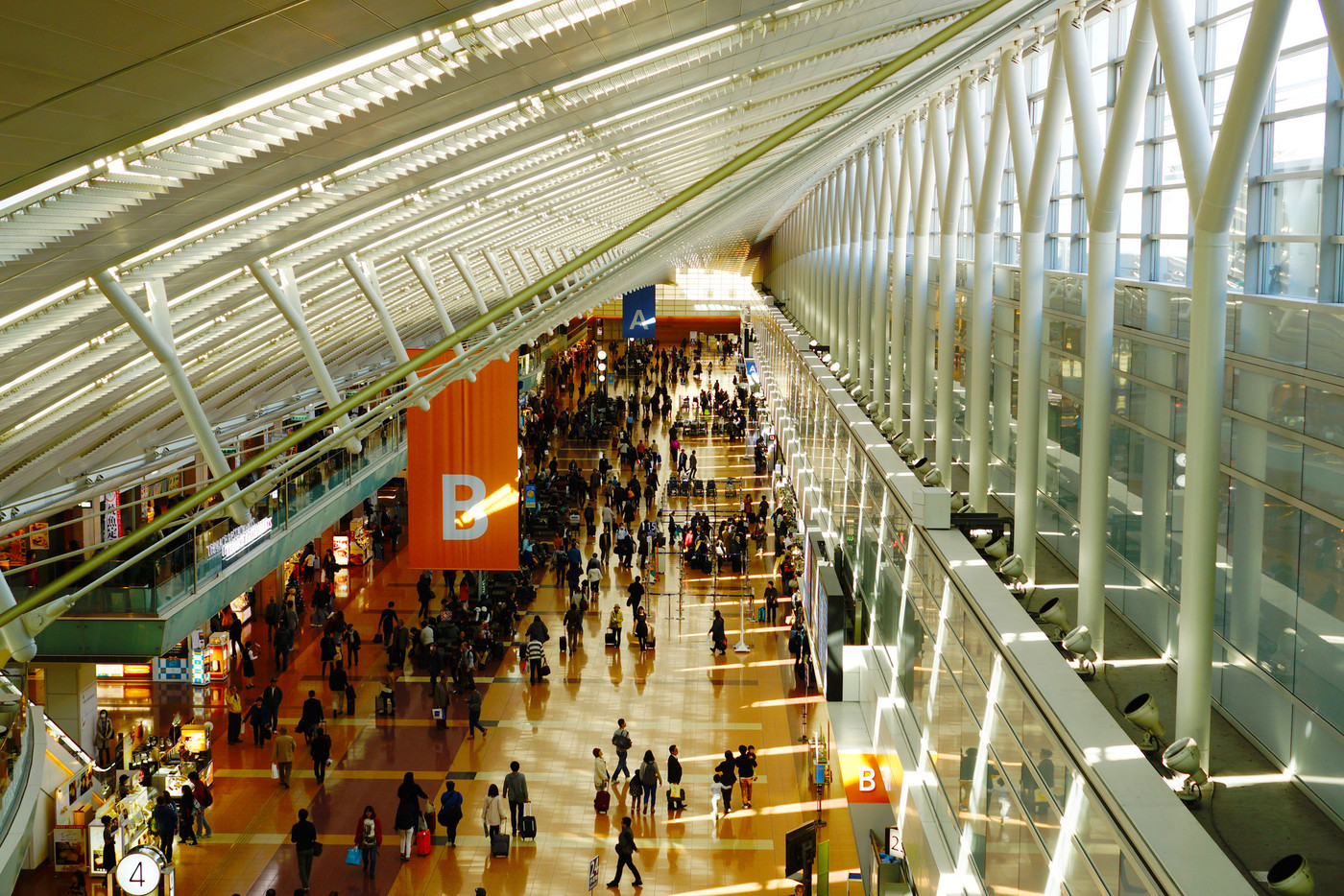 羽田空港 第2旅客ターミナル ロビー