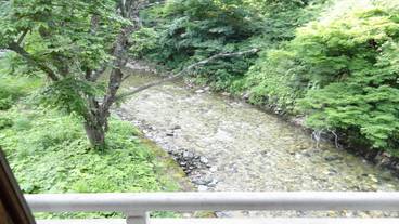 川側客室からの眺め一例② / 5