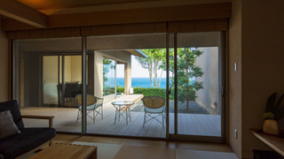 月の浮かぶ露天風呂のリラクゼーションスイート６帖和室付 [スイート] [和洋室] [禁煙] [海が見える]