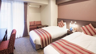 ツインルーム シングルベッド 2 台 禁煙