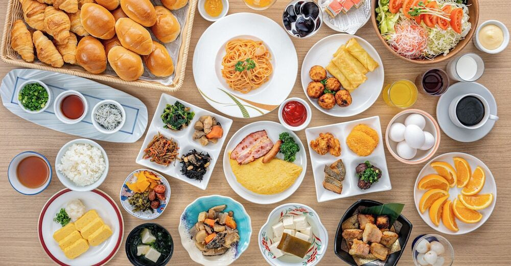 朝食ビュッフェ
