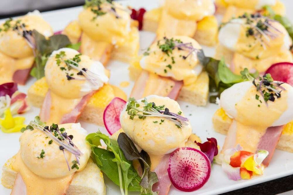 朝食ビュッフェ