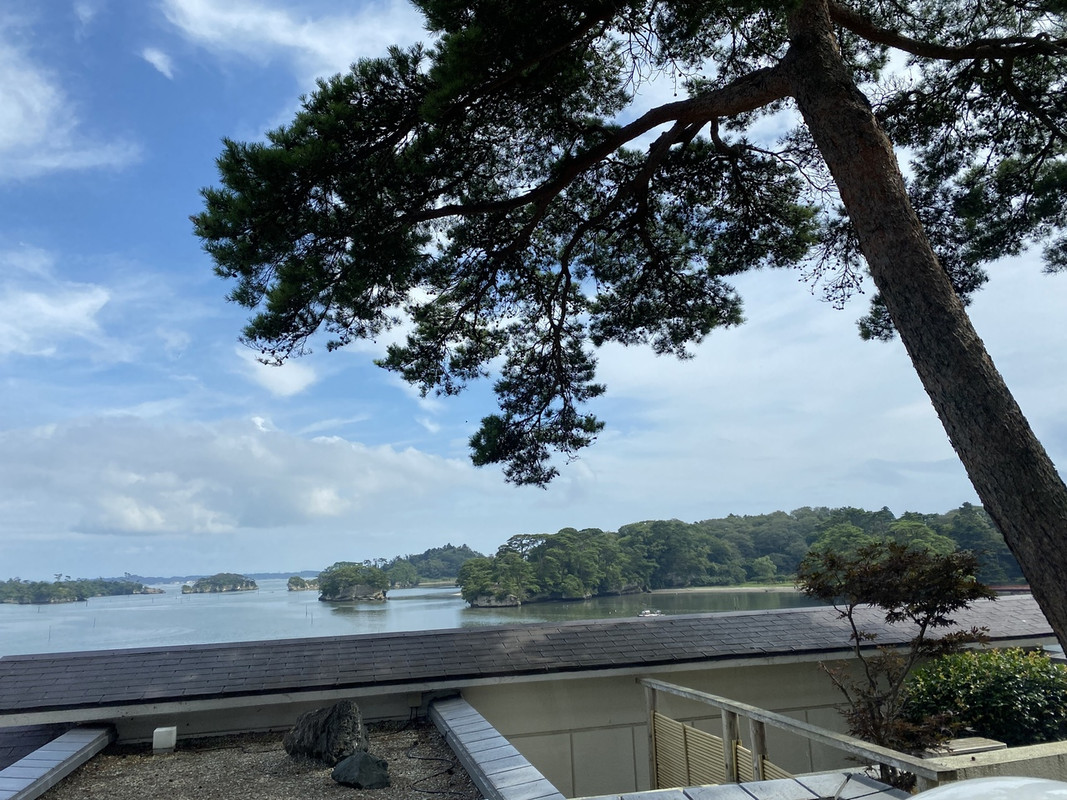 足湯からの風景です