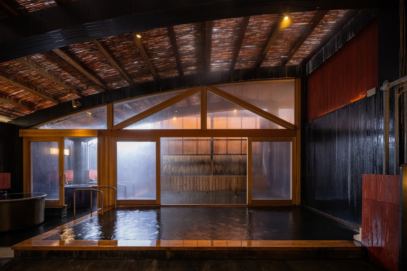 源泉かけ流しの温泉を家族だけで独占♪3420221