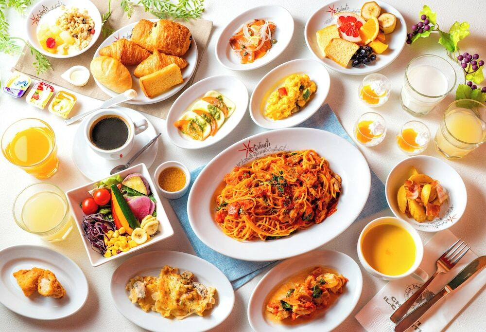 朝食ビュッフェ