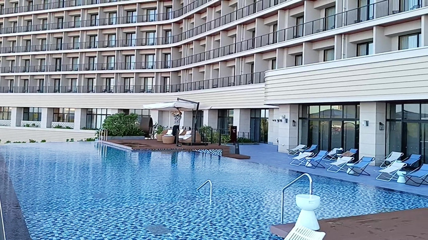 リゾート感のあるプール