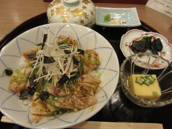 「日本料理 山茶花」料理 905236 鯛茶漬け