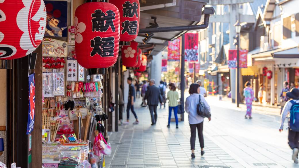 太宰府天満宮 参道の風景 / 4