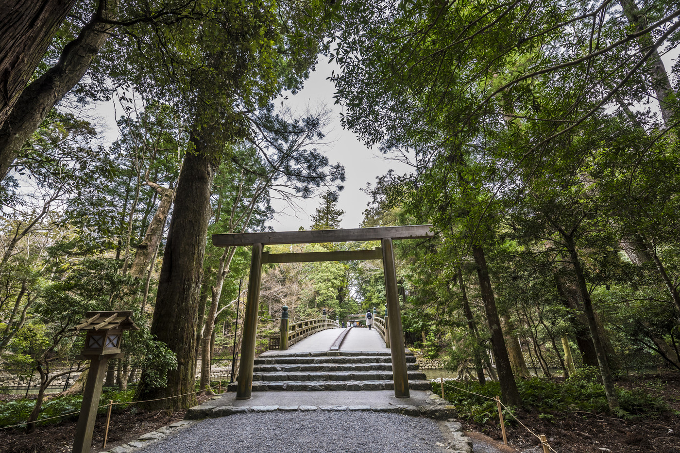 《三重県》伊勢神宮　風日折宮橋