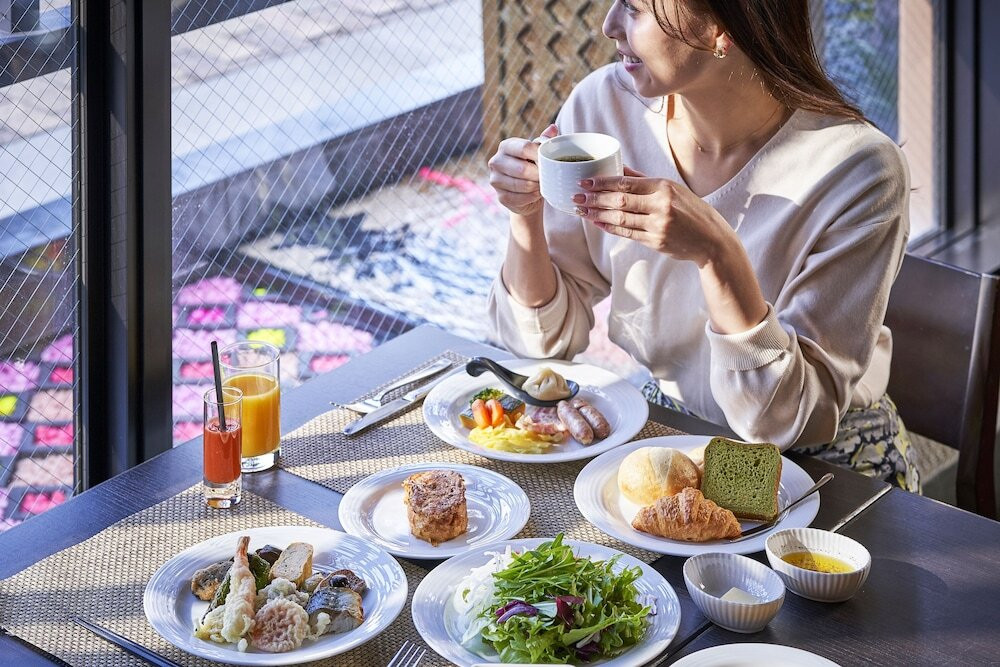 朝食ビュッフェ