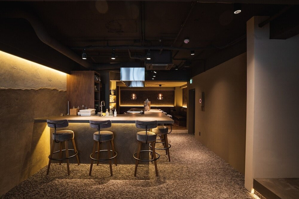 客室内のダイニングエリア