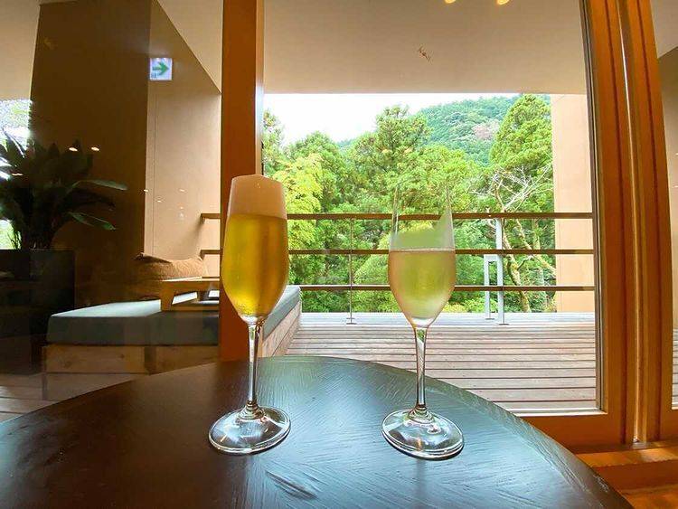 自然に癒されつつ
優雅にチェックイン / 1