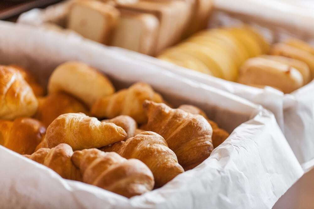 朝食ビュッフェ