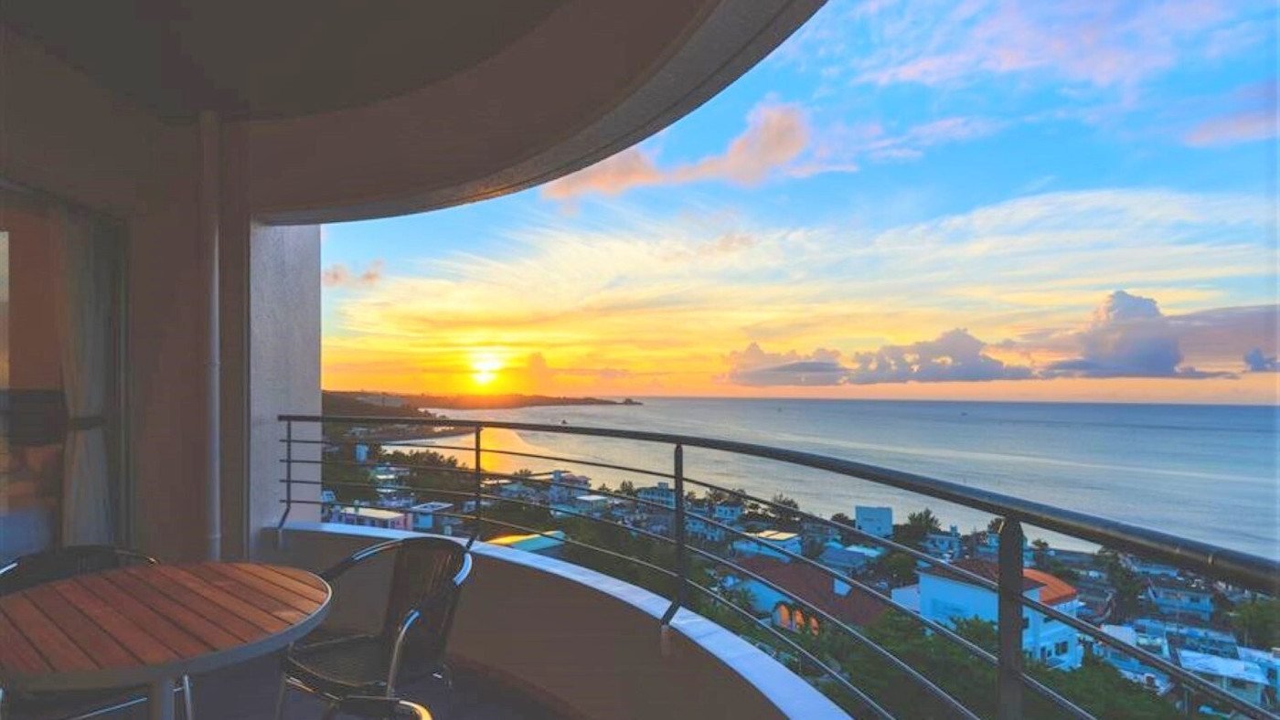 2．高台から海を眺望できるテラス付き！『ホテルサンセットヒル』3437336