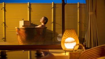 客室露天風呂一例③ / 5