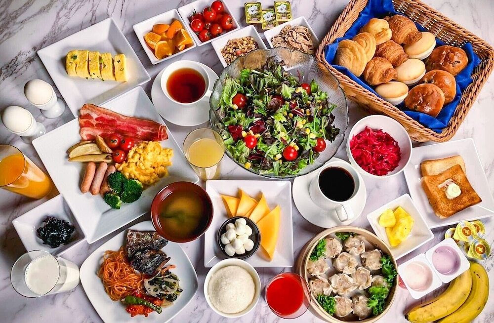 朝食ビュッフェ