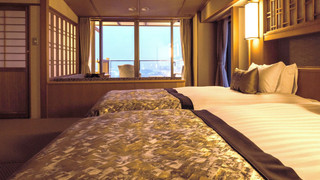 スーペリア ツインルーム 露天風呂付 禁煙 リバービュー