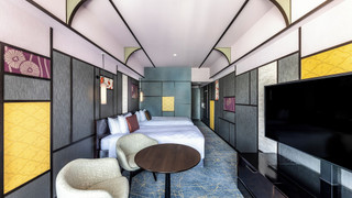 コンセプトルーム “Myakumyaku” コーナー デラックス ツインルーム 禁煙 (2名利用)