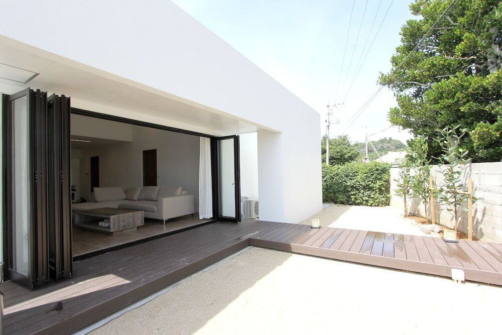 リビングから繋がるテラス