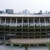 バルコニーの向こうは、オリンピックスタジアム