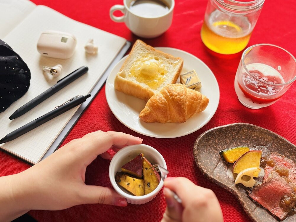 朝食ビュッフェ