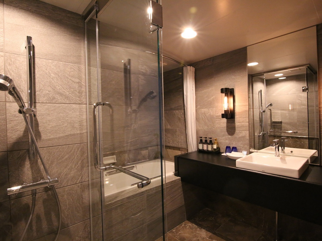 デラックスツインのバスルーム