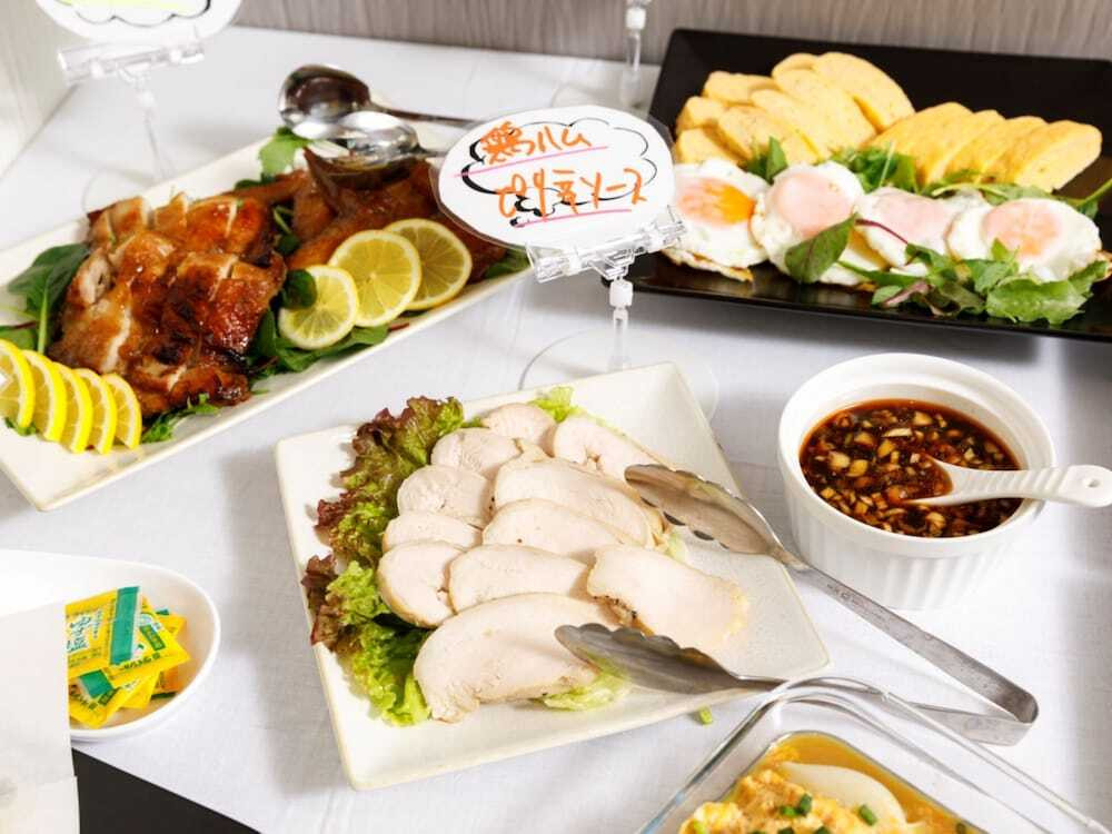 朝食ビュッフェ