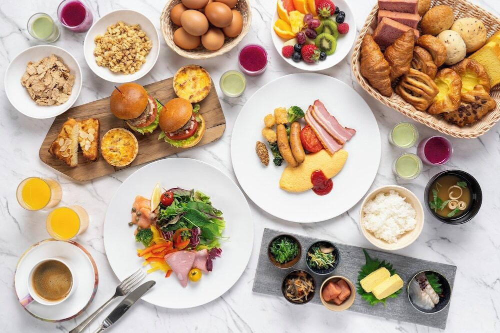 朝食ビュッフェ