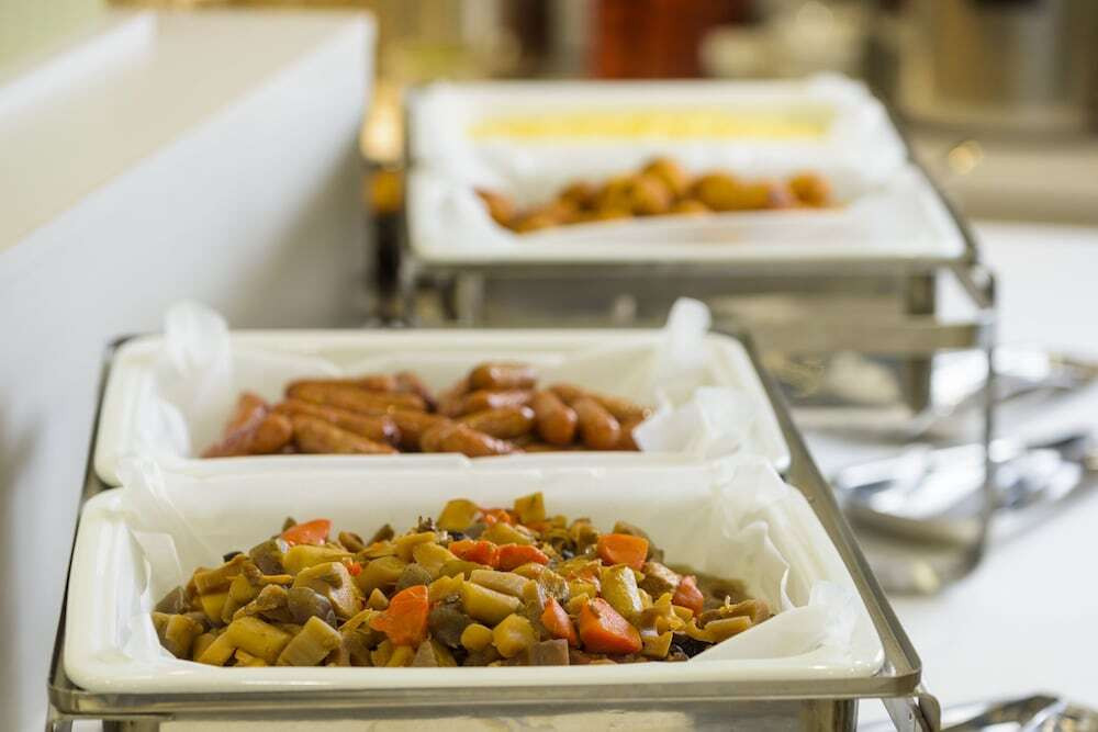 朝食ビュッフェ