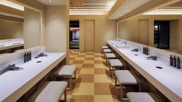 トサノユ 脱衣所洗面スペース / 9