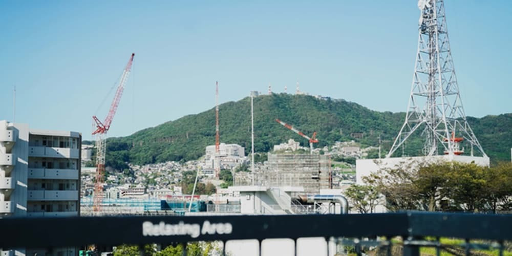 部屋からの景観