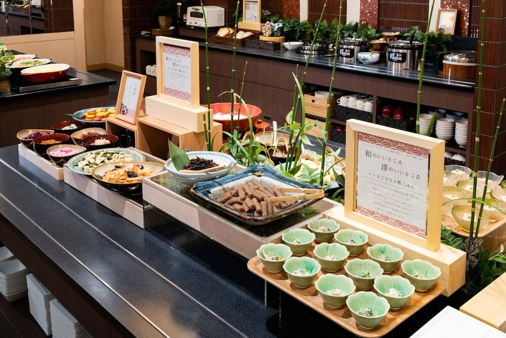 朝食ビュッフェ