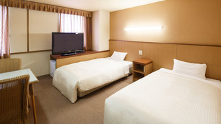 ツインルーム シングルベッド 2 台 禁煙