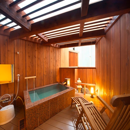 508号室客室露天風呂