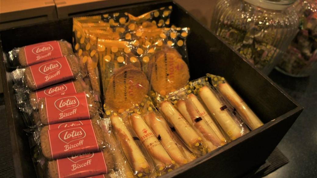 無料ドリンクにアイス
憩い処でひと休み / 4