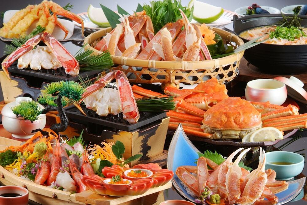 ボリューム満点のカニ料理と美人の湯を堪能♡4039085