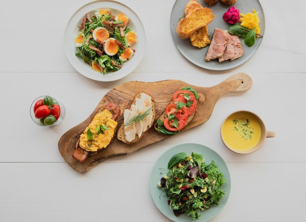 朝食ビュッフェ