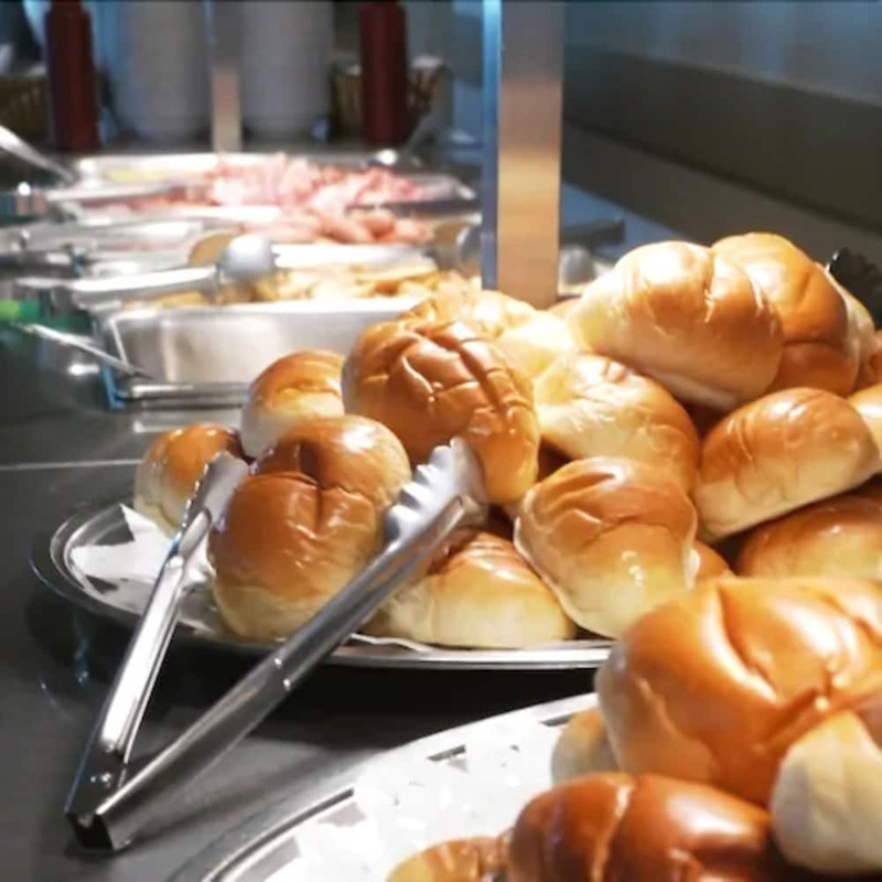 朝食ビュッフェ