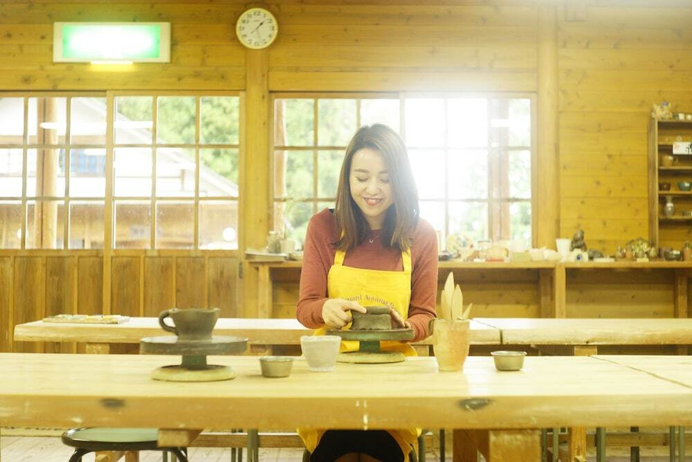 温泉やハーブガーデンも楽しみつつ、陶芸体験してみませんか?3557404