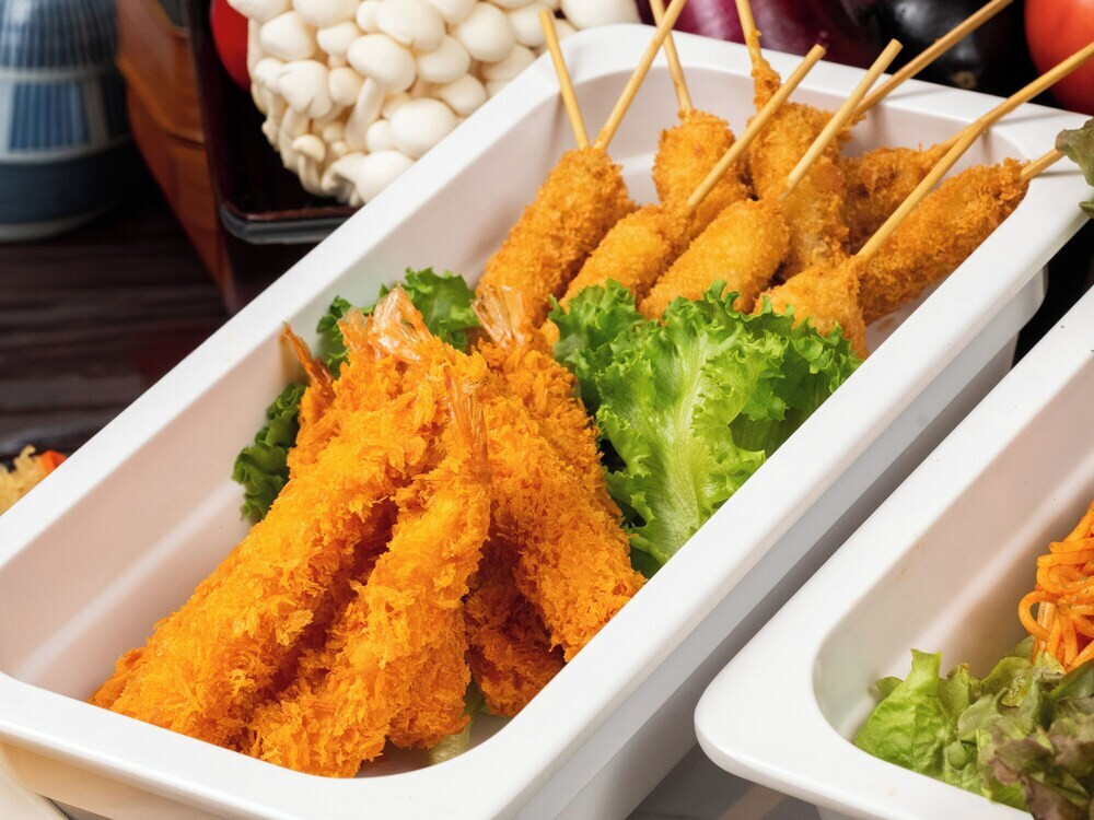 朝食ビュッフェ