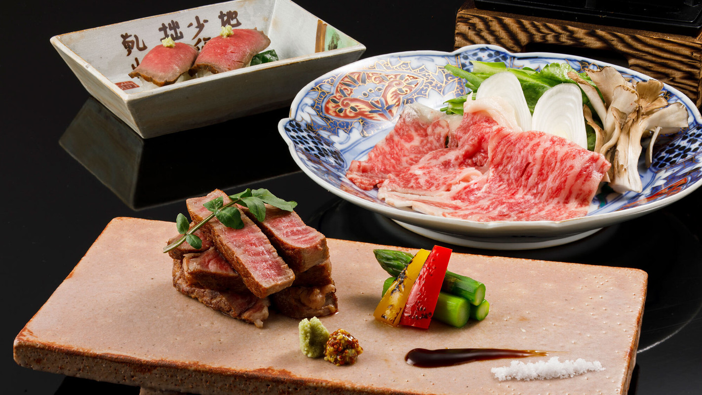 新館鳳凰の能登牛懐石