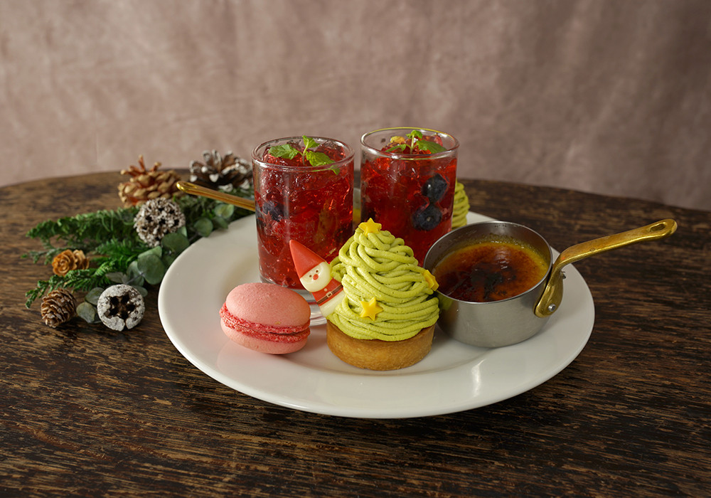 クリスマスアフタヌーンティー上段例