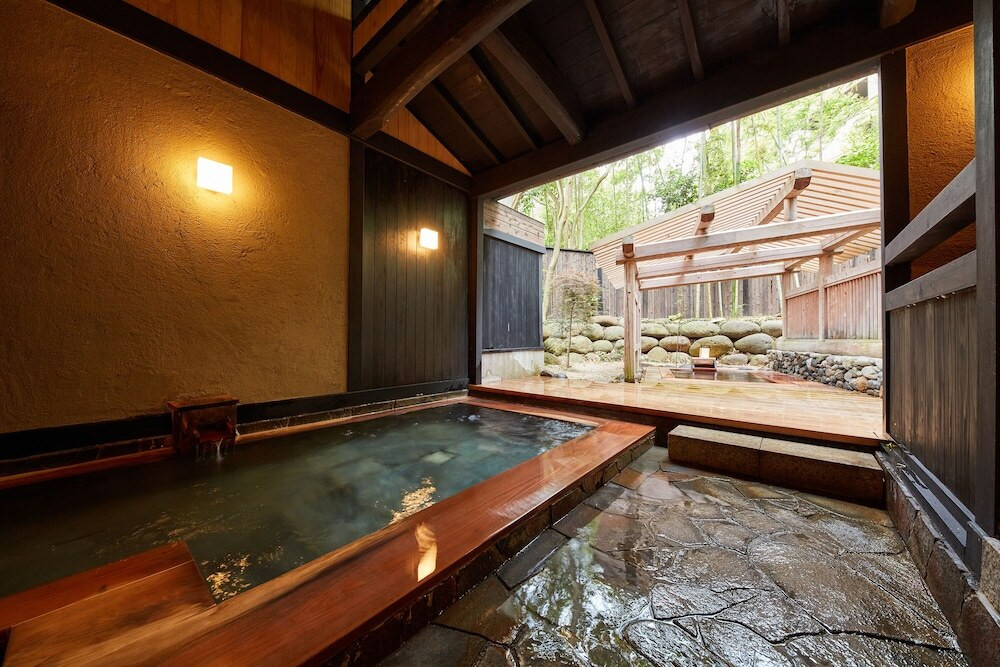 貸切風呂が10か所も♡昔懐かしい古民家風の宿3392637