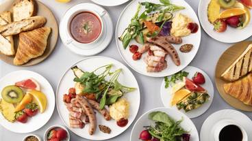 朝食ビュッフェ 盛り付け一例 / 8