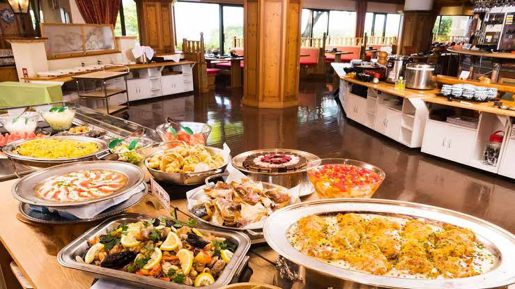 「ホテルグリーンピア南阿蘇」 料理 195742183 ◎副菜バイキングは和洋の料理を20品程とご飯、蕎麦、デザート類。HPより。