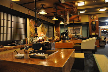 「旅館すがわら」 内観 3596172 ロビー兼カフェ