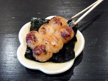 「十文堂」料理 951017 磯辺焼き