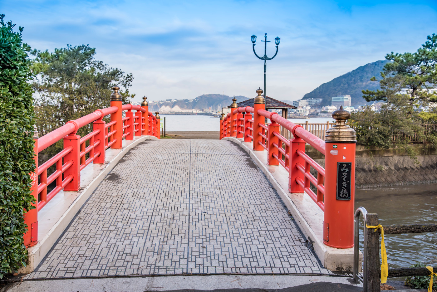 【森戸神社　みそぎ橋】
